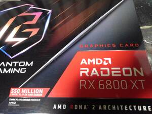 Radeon RX 6800 XT Phantom Gaming D 16G OC　中古　程度良し
