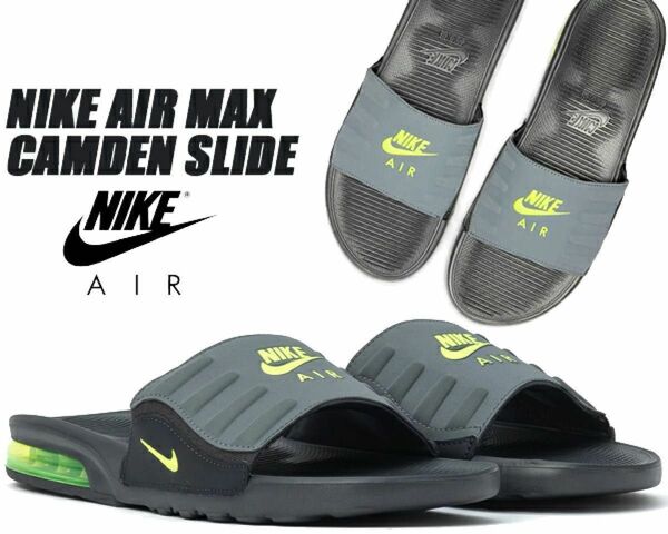 NIKE AIR MAX CAMDEN SLIDE ナイキ サンダル 28cm【bq4626-001】美品