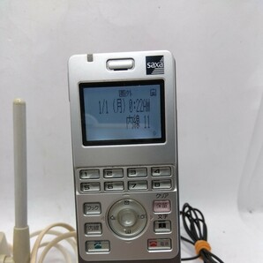 中古 ビジネスホン用 コードレス電話機 SAXA サクサ DC600 PS ＋ DC600 CS デジタルコードレス電話機 ACアダプター １の画像2