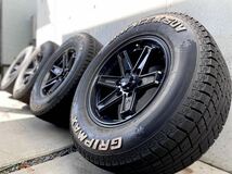 (ほぼ新品+送料無料一度きり出品)スタッドレス GRIPMAX GRIP ICE X SUV 265/65R17 ランドクルーザー プラド ハイラックス 室内保管 バリ山 _画像1