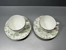 WEDGWOOD ウェッジウッド カップ &ソーサー 2客　スイート　プラム_画像2