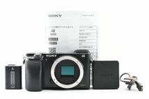 ★☆ソニー SONY α6000 ボディ ILCE-6000 デジタル ミラーレス 一眼カメラ #6109☆★_画像1