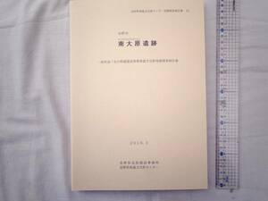 0025593【調査報告書】中野市 南大原遺跡 長野県埋蔵文化財センター 2016 発掘調査報告書111 191頁+図版34頁