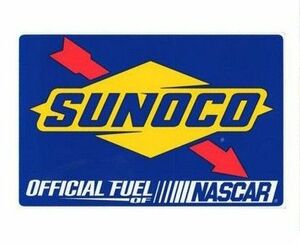【SUNOCO】レーシング ステッカー 耐水性加工 /アメリカン雑貨/ガレージ