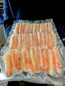★お家でご馳走・ノルウェー産のずわい蟹をベトナム加工。ボイルずわい蟹棒肉35本！手巻きや寿司、海鮮丼でどうぞ！