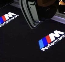 【送料無料】アルミ製 BMW M Performans Mスポーツドアウェルカムライト 2個_画像2