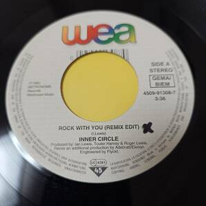 Inner Circle - Rock With You (Remix) / Sweat (A La La La La Long) // Island Records 7inch / Reggae Popの画像3