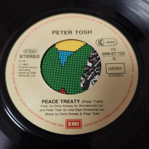 Peter Tosh - Johnny B. Goode / Peace Treaty // EMI 7inch /Rootsの画像4