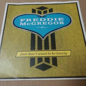 Freddie McGregor - Just Don't Want To Be Lonely // RCA 7inch / Lovers