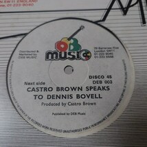 15 16 17 - Emotion / Castro Brown Speaks To Dennis Bovell // D.E.B. Music 12inch / Lovers_画像3