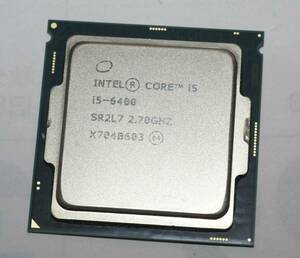 インテル（Intel）Core i5 6400（本体のみです）、クーラーマスターのCPUクーラー付き