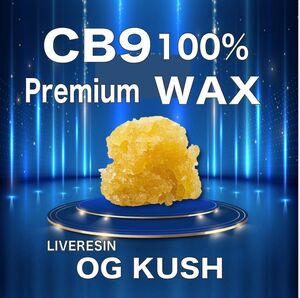 CB9 100% premium WAX 1g LIVERESIN OG KUSH 