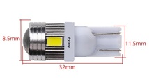 ★★売れてます★送料無料★大好評★ 爆光 T10 T16 LED 6SMD 5w バルブ ホワイト ２球セット ヒートシンク付き ポジション ナンバー灯_画像3