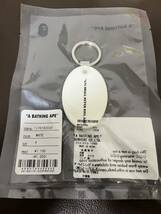 新品 A BATHING APE RUBBER KEYCHAIN M / アベイシング エイプ ラバーキーチェーン キーホルダー White ホワイト 白_画像4