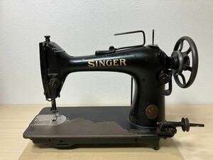 【ジャンク出品】SINGER シンガー社製 モデル103 職業用 アンティークミシン【ミシン44】