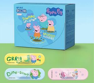 60枚セット ペッパピッグ Peppa Pig 絆創膏 バンドエイド