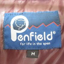 Penfield　ダウンジャケット　Mサイズ　メンズファッション 古着 上着 もこもこ ジャンバー 冬用　165〜175　ブラウン_画像3