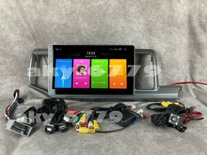 10インチ RK1 系 ステップワゴン 専用 パネル iPhone CarPlay アンドロイド ナビ ディスプレイオーディオ 画質 新品 バックカメラ付