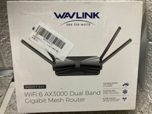 AZ-560.WAVLINK WiFiルーター 無線lanルーター WiFi6 AX3000 dual bandメッシュルーター ゲーム&VR 用 802.11ax Wireless Gigabitルーター