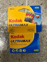 AZ-673.(コダック) Kodak Ultramax 400カラープリントフィルム 36枚撮り 35mm DX 400 13536 20個セット 使用期限2024年1月_画像2