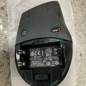 AZ-872.ロジクール SEB-M705 ワイヤレスマウス 無線 Unifying 7ボタン 高速スクロール ワイヤレス マウス ブラックの画像4