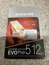 AZ-873.Samsung 512 GB メモリ カード - マイクロ SD 大容量カード - MB-MP512D/CN_画像1