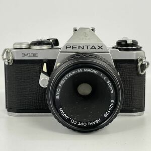 【3T25】1円スタート ASAHI PENTAX ME レンズ SMC PENTAX-M MACRO 1:4 50mm アサヒ ペンタックス フィルムカメラ 一眼レフカメラ 