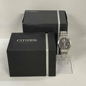 【2M29】1円スタート CITIZEN ECO-DRIVE EXCEED / H111-T016952 シチズン エコドライブ エクシード デイト 電波ソーラー メンズ 腕時計