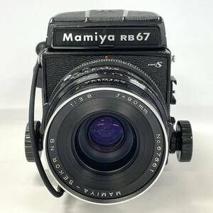 【3T70】1円スタート Mamiya RB67 PROFESSIONAL S マミヤ MAMIYA-SEKOR NB 1:3.8 f=90mm 中判 フィルムカメラ ミラーアップレリーズ付き