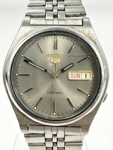 【3T63】1円スタート SEIKO 5 AUTOMATIC / 7S26-3170 セイコー 稼働品 デイデイト 自動巻き メンズ 腕時計 