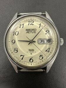 【3M48】1円スタート SEIKO ACTUS SS 21JEWELS / 6306-7010 セイコー アクタス 稼働品 デイデイト 自動巻き メンズ 腕時計 