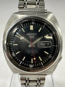 【3M59】1円スタート SEIKO 5 SPORTS 21JEWELS / 6119-6020 セイコー スポーツ 稼働品 デイデイト 自動巻き メンズ 腕時計 