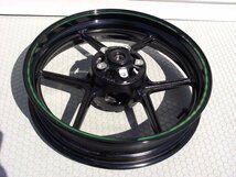 ◎NINJA1000 純正 フロントホイール 2（ブラック/緑ライン 17×3.5 カワサキ F-0024 フロント ホイール NINJA ニンジャ 1000 SX Z1000_画像5