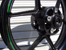 ◎NINJA1000 純正 フロントホイール 2（ブラック/緑ライン 17×3.5 カワサキ F-0024 フロント ホイール NINJA ニンジャ 1000 SX Z1000_画像3