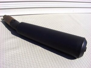 * Moto Guzzi V7 Stone original left muffler (850 one side 1 pcs black ZGU1045 Moto Guzzi V7 Stone MOTOGUZZI V7 STONE 850 silencer 