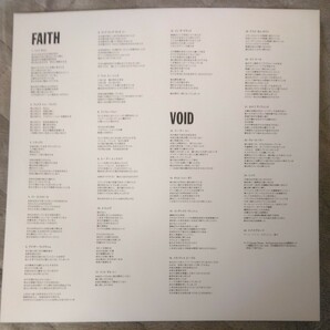 入手困難 THE FAITH/VOID フェイス/ヴォイド LP 日本盤帯付きの画像4