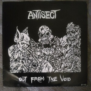 ANTISECT/OUT FROM THE VOID EP ENDANGERED MUSIK オリジナル盤 discharge amebix chaos ukの画像1