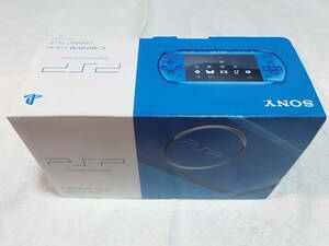 新品同様　バイブラント ブルー　PSP-3000　本体は、ほとんど無傷　ほとんど未使用に近い　付属品も綺麗な美品　全7点セット