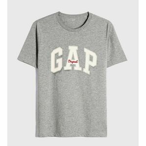 Gapロゴ クルーネックTシャツ　GAP ギャップ Tシャツ L グレー