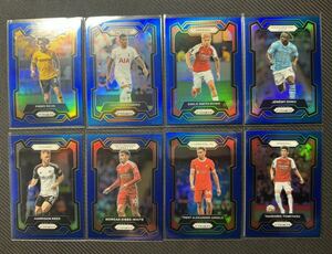 【8枚セット】　Panini Prizm Premier League Blue PRIZM /299 Manchester city Liverpool arsenal マンチェスターユナイテッド　