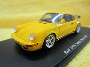 Spark S0702 1/43 RUF CTR Yellow Bird 1987 （ルーフ イエローバード ポルシェ 930 911 カレラ