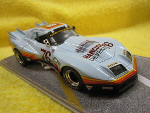 BIZARRE BZ132 1/43 MANCUSO CORVETTE GREENWOOD IMSA 1977 P. de Pirro B.Fyhrye（シボレー C3 コルベット ワトキンス・グレン IMSA