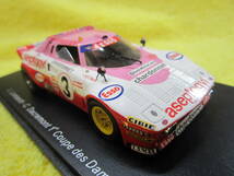 Spark S0603 1/43 Lancia Stratos #3 LM 1976 L. Lombardi C.Dacremont（ランチア ストラトス 1976年ル・マン24時間 20位_画像2