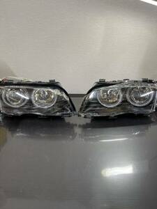 [107]BMW Be M E46 3 series lighting ring head light after market goods unused 