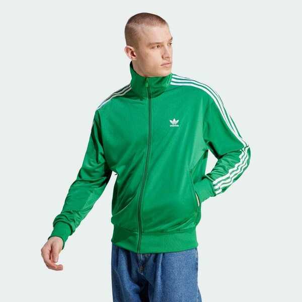 アディダスオリジナルス アディカラー クラシックス ファイヤーバード トラックトップ ジャケット メンズ MENS FWE48 IU0762 GREEN L