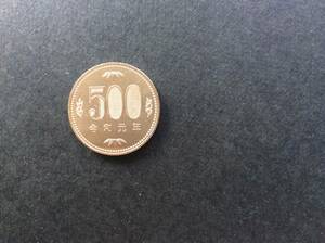 ☆☆☆令和元年500円ニッケル黄銅貨