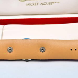 美品 インガソル U.S.タイム モッド ミッキーマウス 手巻き時計 赤紙箱の画像6