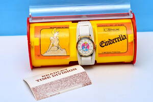  Vintage valuable 72' BRADLEY TIME [sinterela] hand winding wristwatch Disney 