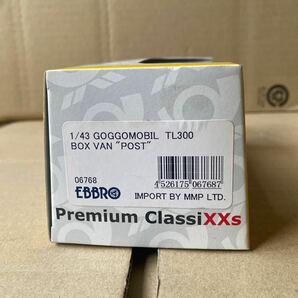 未使用 1/43 エブロ GOGGOMOBIL TL300 BOX VAN POST Premium ClassiXXs ミニカー の画像4