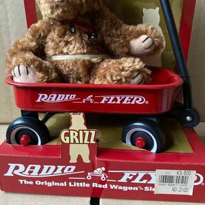 未使用 RADIO FLYER ラジオフライヤー #WF11 テディベア くま ぬいぐるみ の画像3